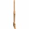 Ekena Millwork Richland Timber Gable Bracket, Western Red Cedar, 96"W x 40"H x 1 1/2"D x 5 1/2"F, 10/12 Pitch GBW096X40X0206RIC00SWR - alternate 5